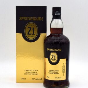 Springbank 21 Year Scotch Whisky (2020 Release)